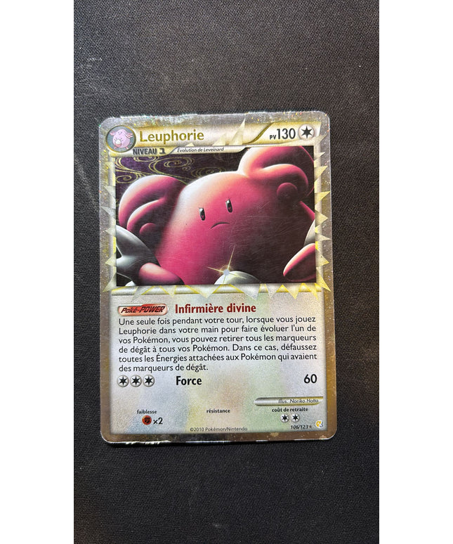 Leuphorie Prime 106/123 Heartgold Soulsilver Carte Pokémon FR