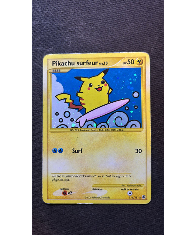 Carte Pokémon : Pikachu Surfeur Promo 28 Black Star Wizards Française