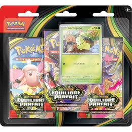 Tripack Pokémon ME03 Équilibre Parfait – 3 Boosters FR