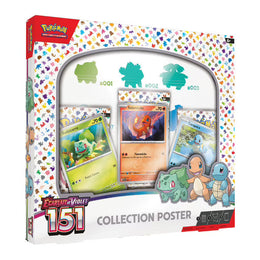 Coffret Poster Pokémon 151 – EV3.5 EN