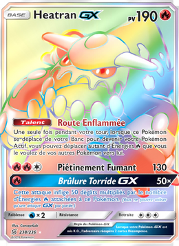 Heatran GX 238/258 — Pokémon Harmonie des Esprits (UNM)