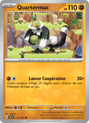 Quartermac 111/252 Pokémon Étincelles Déferlantes (EV08)