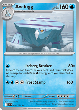 Séracrawl 24/86 — Pokémon Chaos Ascendant (ME04)