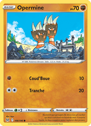 Opermine 106/217 Pokémon Origine Perdue (LOR)