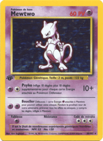 Mewtwo 10/102 Pokémon Set de Base (BS)