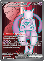 Mewtwo-ex de la Team Rocket 213/244 — Pokémon Rivalités Destinées (EV10)