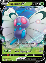 Papilusion V 1/201 Pokémon Ténèbres Embrasées