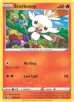 Flambino SWSH071/PROMO — Pokémon Promo Épée et Bouclier (SWSHP)