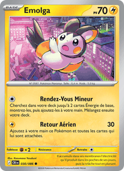 Emolga 030/122 Pokémon Chaos Ascendant (ME04)