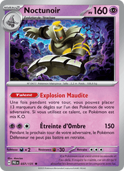 Noctunoir 037/180 Pokémon Évolutions Prismatiques (EV8.5)