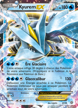 Kyurem EX 25/101 — Pokémon Origines Antiques (AOR)