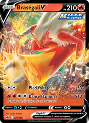 Braségali V 20/233 — Pokémon Règne de Glace (CRE)