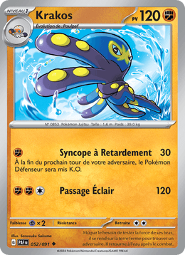 Krakos 052/245 Pokémon Destinées de Paldea (EV4.5)