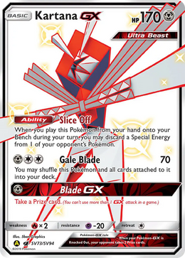 Katagami-GX SV73/94 — Pokémon Destinées Occultes Coffre Étincelant (SMA)