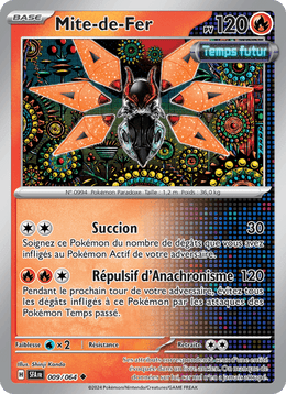 Mite-de-Fer 009/99 Pokémon Fable Nébuleuse (EV6.5)