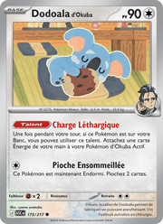 Dodoala d'Okuba 175/295 Pokémon Héros Transcendants (ME2.5)