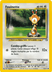 Fouinette 71/111 Pokémon Neo Genesis (N1)