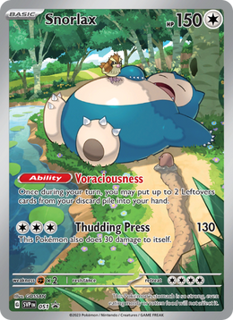 Ronflex 051/PROMO — Pokémon Promo Écarlate et Violet (SVP)