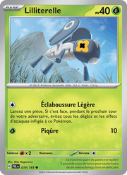 Lilliterelle 019/279 Pokémon Évolutions à Paldea (EV02)