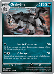 Grahyèna 114/226 Pokémon Mascarade Crépusculaire (EV06)