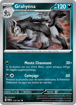 Grahyèna 114/226 Pokémon Mascarade Crépusculaire (EV06)