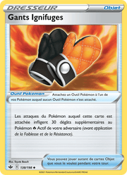 Gants Ignifuges 138/233 Pokémon Règne de Glace (CRE)