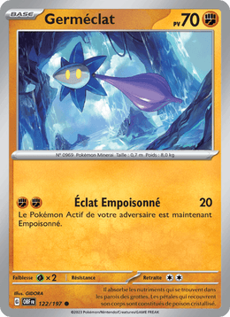 Germéclat 122/230 Pokémon Flammes Obsidiennes (EV03)