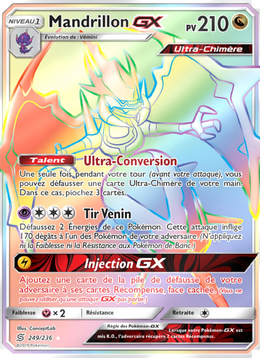 Mandrillon GX 249/258 — Pokémon Harmonie des Esprits (UNM)