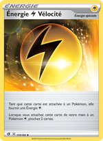 Énergie Lightning Vélocité 173/209 Pokémon Clash des Rebelles