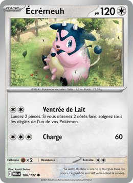 Écrémeuh 106/188 Pokémon Méga-Évolution (ME01)
