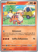 Caninos 031/258 Pokémon Écarlate et Violet (EV01)