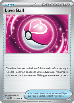 Love Ball 156/226 Pokémon Mascarade Crépusculaire (EV06)