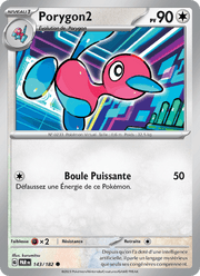 Porygon2 143/266 Pokémon Faille Paradoxe (EV04)