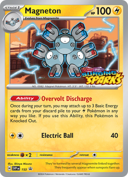 Magnéton 153/PROMO — Pokémon Promo Écarlate et Violet (SVP)