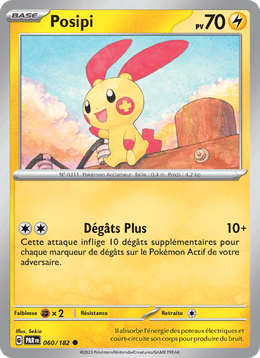 Posipi 060/266 Pokémon Faille Paradoxe (EV04)