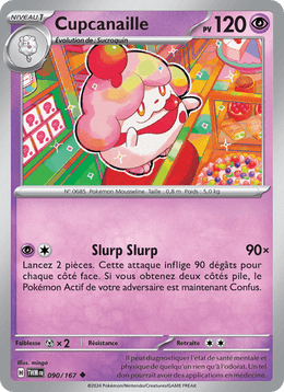 Cupcanaille 090/226 Pokémon Mascarade Crépusculaire (EV06)