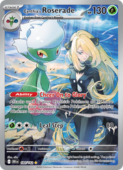Roserade de Cynthia 184/244 — Pokémon Rivalités Destinées (EV10)