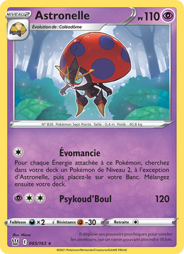 Astronelle 65/183 — Pokémon Styles de combat (BST)