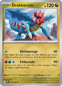 Drakkarmin 071/173 Pokémon Flamme Blanche (WHT)