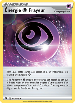 Énergie Psychic Frayeur 172/209 Pokémon Clash des Rebelles