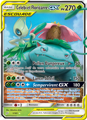 Celebi et Florizarre GX 1/196 — Pokémon Duo de Choc (TEU)