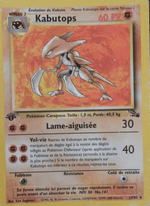 Kabutops 24/62 Pokémon Fossile (FO)