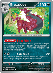 Brutapode 056/172 Pokémon Foudre Noire (BLK)