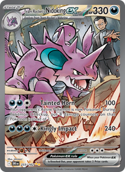 Nidoking-ex de la Team Rocket 233/244 — Pokémon Rivalités Destinées (EV10)