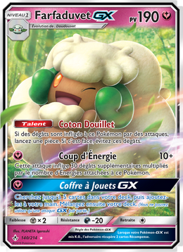 Farfaduvet GX 140/234 — Pokémon Alliance Infaillible (UNB)