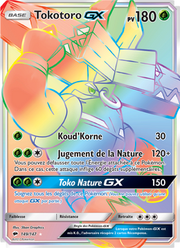 Tokotoro GX 149/169 — Pokémon Ombres Ardentes (BUS)