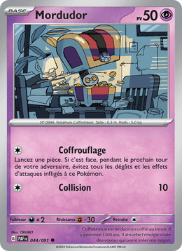 Mordudor 044/245 Pokémon Destinées de Paldea (EV4.5)
