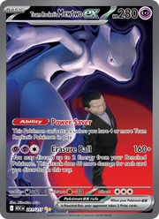 Mewtwo-ex de la Team Rocket 281/295 — Pokémon Héros Transcendants (ME2.5)