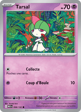 Tarsal 058/188 Pokémon Méga-Évolution (ME01)