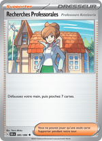 Recherches Professorales 085/172 Pokémon Foudre Noire (BLK)